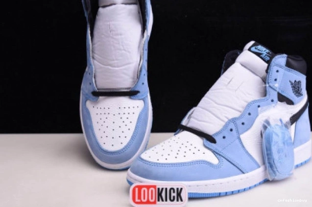 BLUE 1 WHITE HIGH BLACK UNIVERSITY 555088-134 JORDAN AIR RETRO 1210